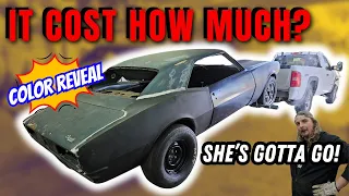 Price Reveal!  Rotten 1967 Camaro Has Beaten me - She Gone!