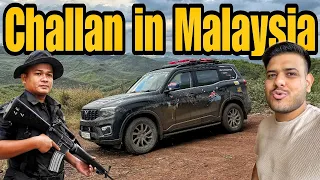 Scorpio-N Ka Malaysia Mein Mota Challan🇲🇾😰 |India To Australia By Road| #EP-93