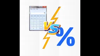 Como fazer conta de porcentagem na calculadora do Windows #2023 #microsoft