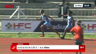 Re:Live Heats | Sub Junior Girls 4x100m Heat 3 | Day 3