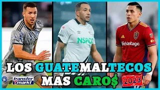 🇬🇹 TOP 10 - FUTBOLISTAS GUATEMALTECOS más CAROS de la Actualidad (2023) 🇬🇹