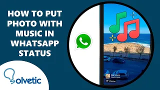How to put PHOTO WITH MUSIC in WHATSAPP STATUS 🎼