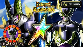 100% EZA INT LR PERFECT CELL LEVEL 10 LINKS SHOWCASE! Dragon Ball Z Dokkan Battle