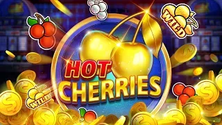 Hot Cherries | Stacked Cherry Symbols Give You a Huge Payout!