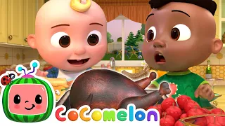 JJ and Cody Make Thanksgiving Dinner! (Thank You Song) | CoComelon Songs for Kids & Nursery Rhymes