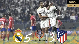 The Battle of Madrid: A Super Cup Semi-Final for the Ages | Real 5-3 Atletico | Full Highlights