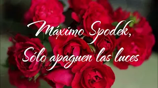 Máximo Spodek, Sólo apaguen las luces, Baladas románticas, piano e instrumental, Cesar Pueyrredón