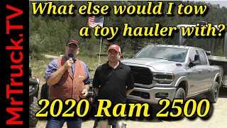 2020 Ram 6.4L Hemi Tows Toy Hauler on steep trail. Maps and onx mobile map didn't show us staging