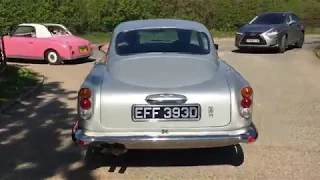 Aston Martin DB5 startup and sound