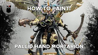 Contrast+ How to Paint: Mortarion, Daemon Primarch of Nurgle – Pallid Hand Vectorium