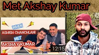 #1ON TRANDING   When Ashish Chanchlani Met Akshay Kumar |New Reaction video