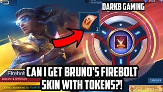 Firebolt Flare Up Skin Event: Can I get Bruno Firebolt Skin with Tokens?! | Mobile Legends | MLBB