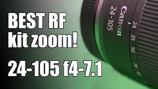 Canon RF 24-105mm f4-7.1 review BEST RF kit zoom vs f4L vs 24-240!