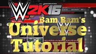 WWE 2K16 Universe Tutorial [German]