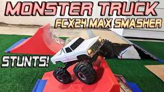 The BEST Mini R/C Monster Truck - FMS FCX24 Max Smasher with Speed Motor