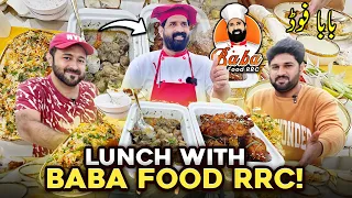 Food Vlog At Baba's kitchen Ft.  @BaBaFoodRRC  |Namkeen Mutton| Korean Fried Chicken| Baba food RRC