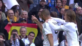 Real Madrid goals against Real Sociedad at the Bernabéu