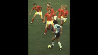 Maradona vs Belgium 1982