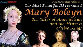 Mary Boleyn: AI Animated Real Faces of the Sister of Anne Boleyn - #shorts