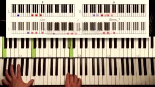 How to play: I'm not the only one - Sam Smith. Original Piano Tutorial by Piano Couture.