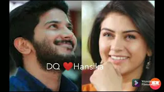 Dulquer salmaan proposal to Hansika ❤️ cuteness overloaded