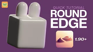 Rounded Edge Tool | Nomad Sculpt 1.90 - Quick Tutorial