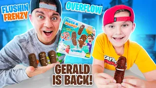 GERALD IS BACK!! Flushin Frenzy OVERFLOW Game!