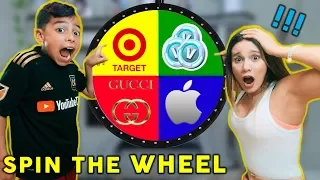 Spin The MYSTERY WHEEL And BUYING Whatever It Lands On Challenge! | The Royalty Family