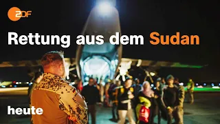 heute 19:00 Uhr 24.04.23 Evakuierung aus dem Sudan, Nordseegipfel, Klimaproteste in Berlin (english)