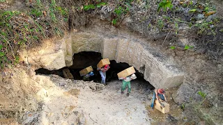 Building Giant Primitive Bricks Deep Underground Factory