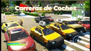 FORTNITE / CARRERAS DE COCHES / MINIJUEGOS MOMENTOS EPICOS