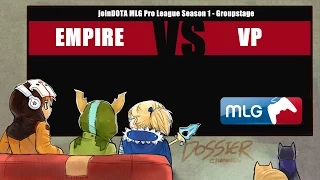 [ Dota2 ] Empire vs VP - jDOTA MLG Pro League S1 - Thai Caster