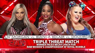 Doudrop VS Liv Morgan VS Bianca Belair 2/2