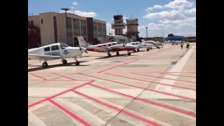 Flying to Los Oteros Airfield!