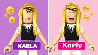 Si KARLA tuviera una GEMELA | Mamá vs Roblox