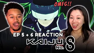 MINA IS A BEAST! | *Kaiju No. 8* Ep 5 & 6 (FIRST TIME REACTION)