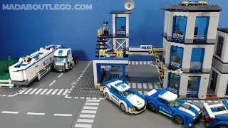 Lego City Police Mobile Command Truck Full Film.