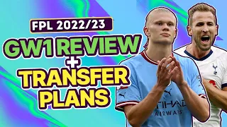 Gameweek 1 Review + GW2 Transfer Plans | Fantasy Premier League 2022/23