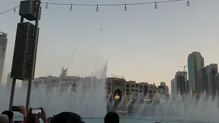 Dubai #Fountain dance with Famous Arabic Song Mehad Hamad Sama Dubai