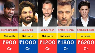 Net Worth Of Indian Actors in 2024