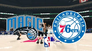 Orlando Magic Vs Philadelphia 76ers Highlights - 7th August 2020 - NBA 2K20