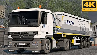 4K | ETS2 1.45 | Promods | Mercedes Actros MP2 | Bălți 🇲🇩 󠁧󠁢󠁳󠁣 - Cluj-Napoca 🇷🇴