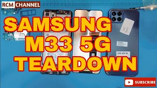 Samsung Galaxy M33 5G Teardown || Full Disassembly - Rcm Channel