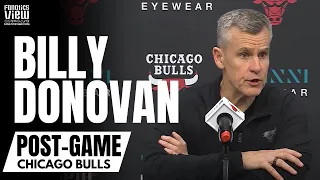 Billy Donovan Reacts to Bulls Blowout Loss vs. Brooklyn: "This Is Something That Can Be Good......"