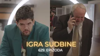 Igra sudbine 629. epizoda - Vukašin ulazi u trag Uni! Stižu strašne vesti iz Švajcarske! (sadržaj)