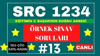 #SRC1 #SRC2 #SRC3 #SRC4 ÖRNEK SINAV SORULARI 2023 #13