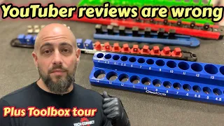 Mercedes Tech Toolbox tour tips and tricks featuring Olsa tools magnetic socket holders