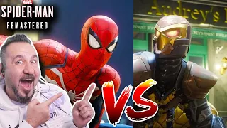 SPIDERMAN VS ROKET ADAM! GİZEMLİ MASKELİ ADAMLAR! | MARVEL'S SPIDERMAN REMASTERED PS5 (4. bölüm)