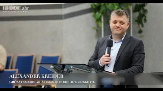 Größtes Ereignis | Самое большое событие. Alexander Kreider