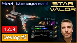 Developer Update - Star Valor DevLog #3 - Indie dev showing new features of a Space Game.